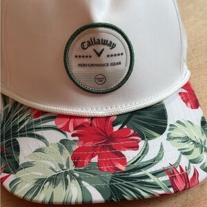 Callaway White Adjustable Cap